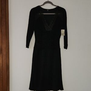 Bisou Bisou Black Dress  Size 8
